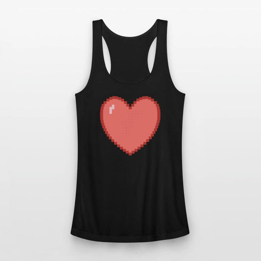 Heart heart pixel gamer gift