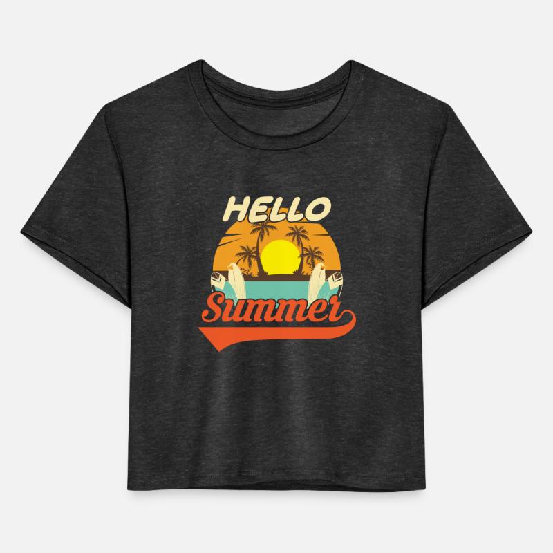 Hello Summer Vacation Surfer