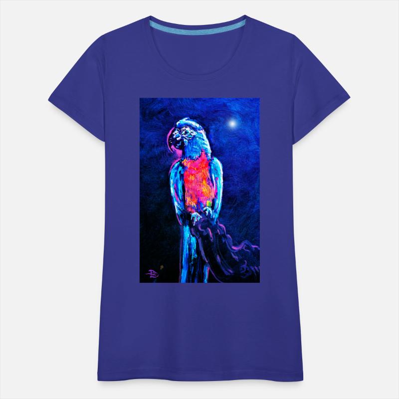 His & Hers Moonlit Macaws by Lowell S.V. Devin