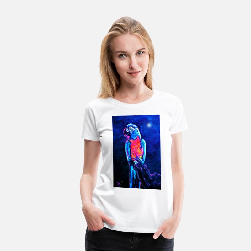 His & Hers Moonlit Macaws by Lowell S.V. Devin