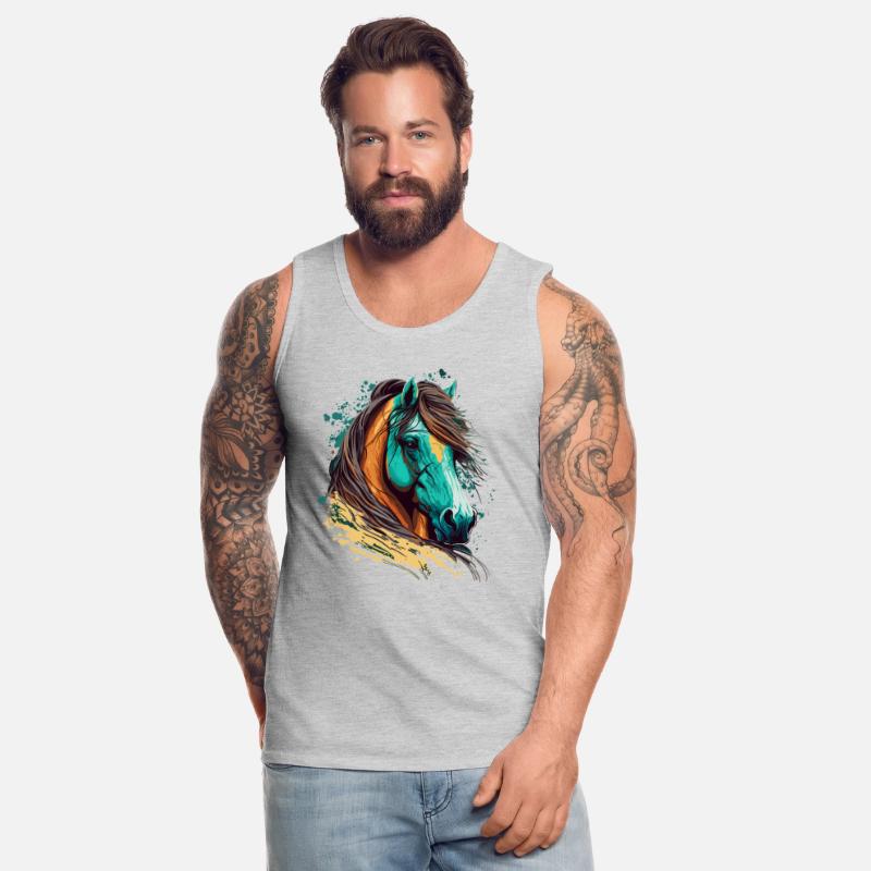 Horse Face Illustration