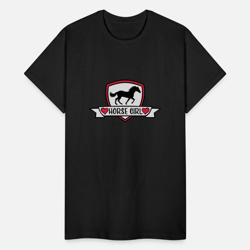 horse girl quote design