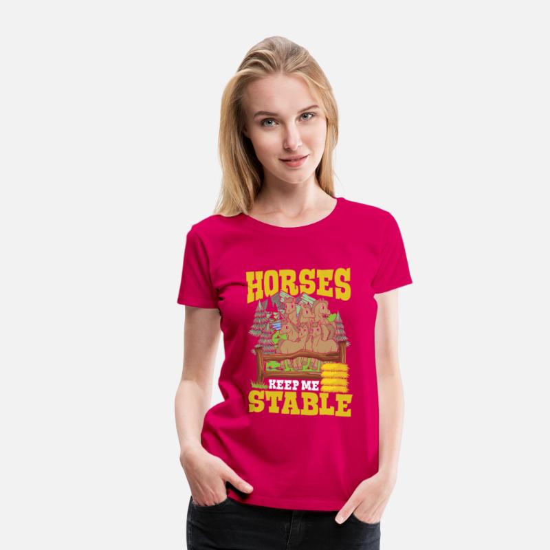 Horses Keep Me Stable for a Horsewoman