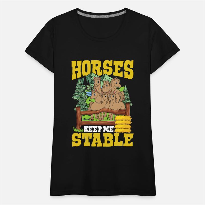 Horses Keep Me Stable for a Horsewoman