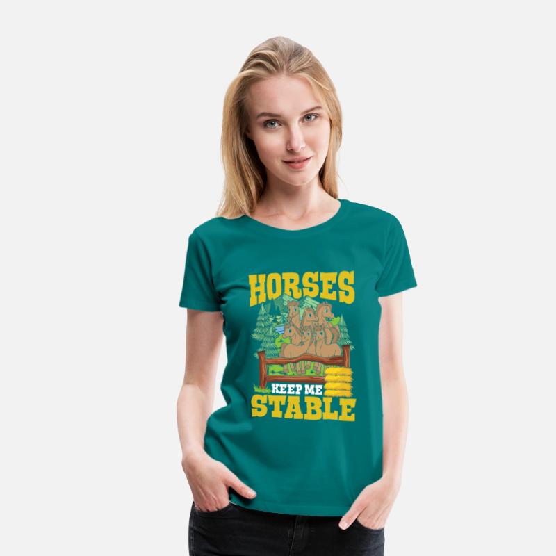 Horses Keep Me Stable for a Horsewoman