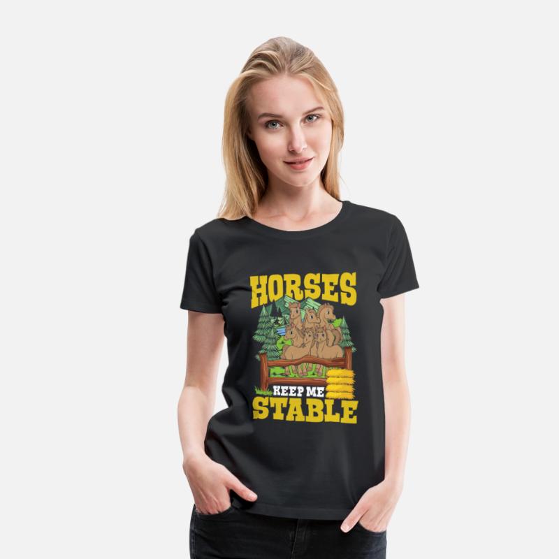 Horses Keep Me Stable for a Horsewoman