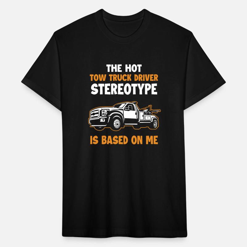 Hot Tow Truck Driver Stereotype Driver Operator