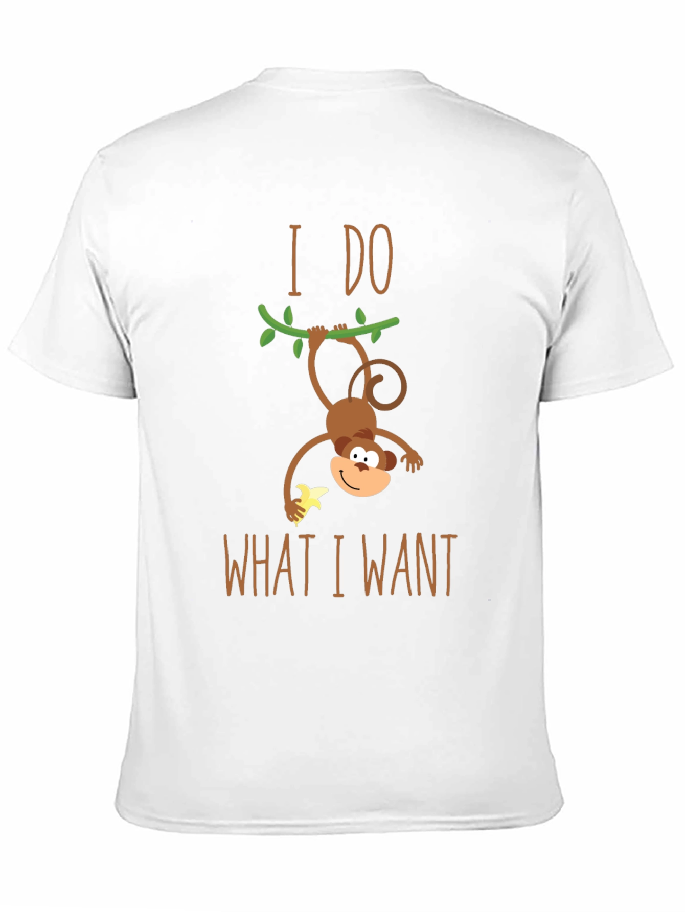 I Do What I Want Monkey T-Shirt