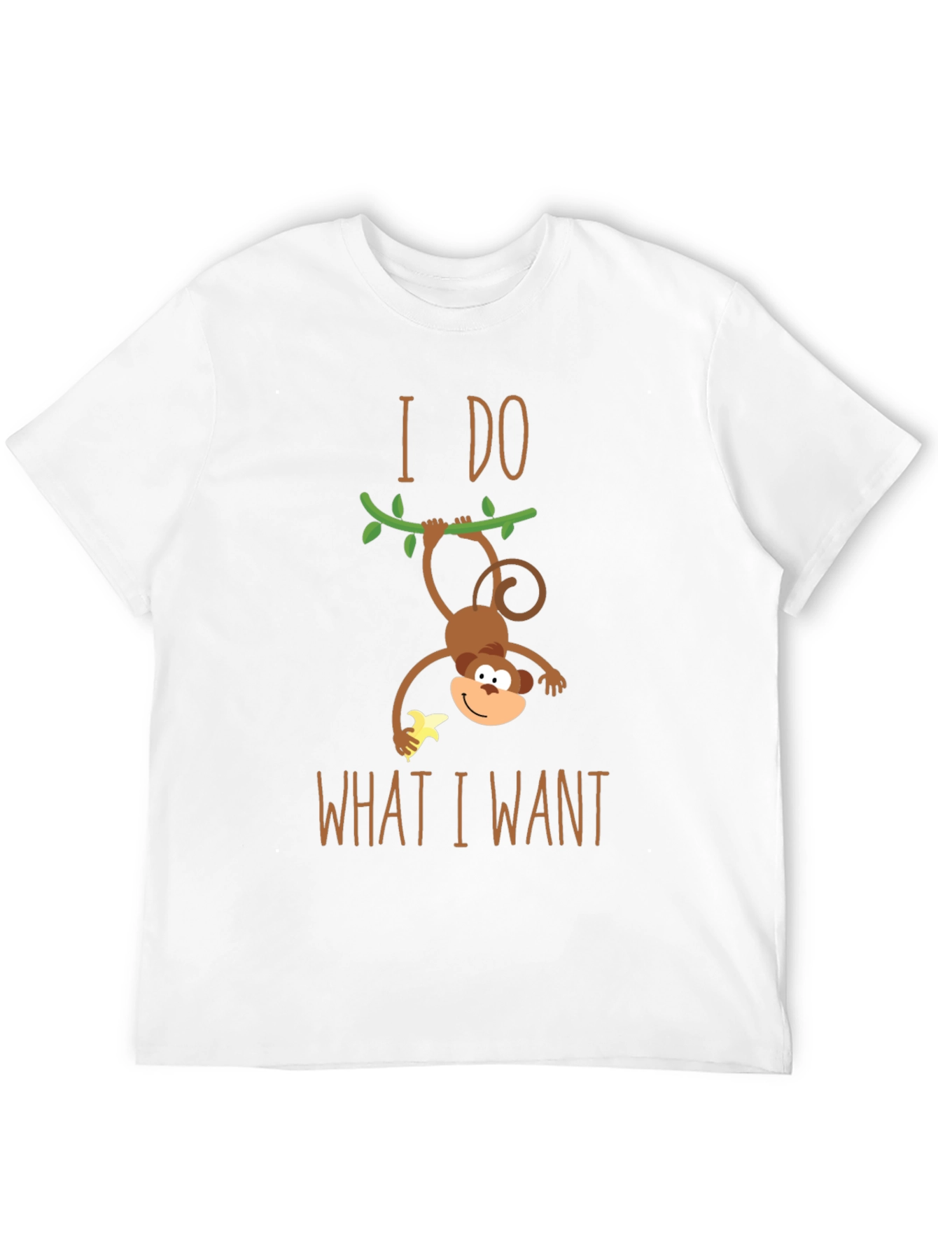 I Do What I Want Monkey T-Shirt