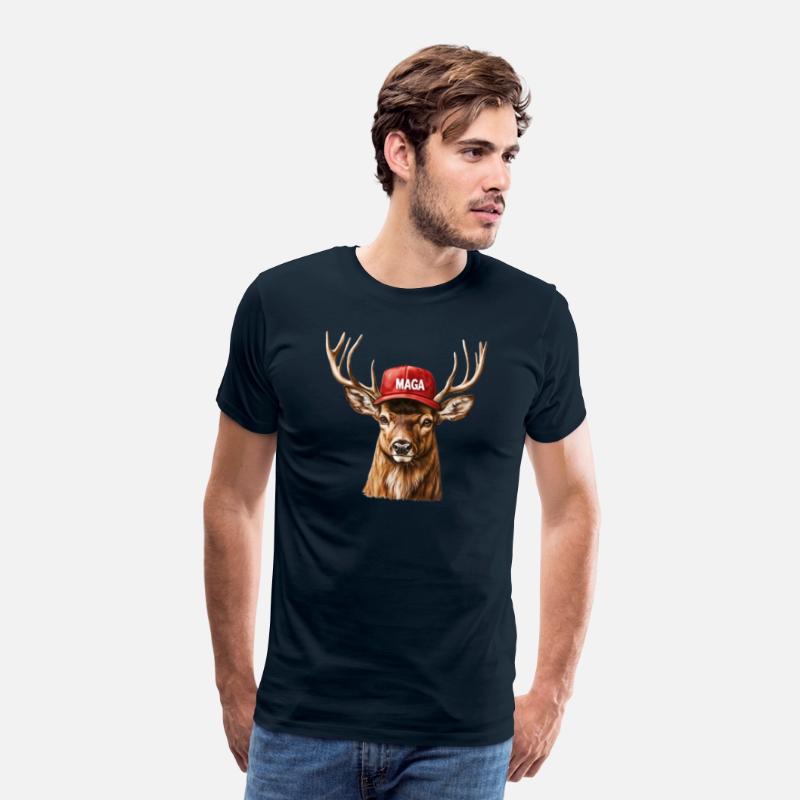 Hunting Trump Camouflage USA Flag Deer