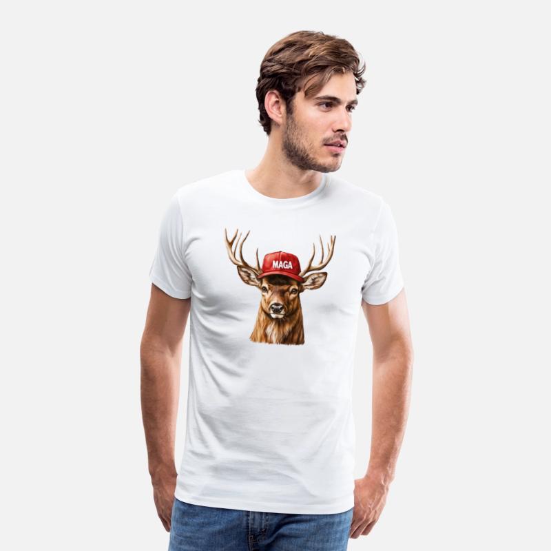 Hunting Trump Camouflage USA Flag Deer