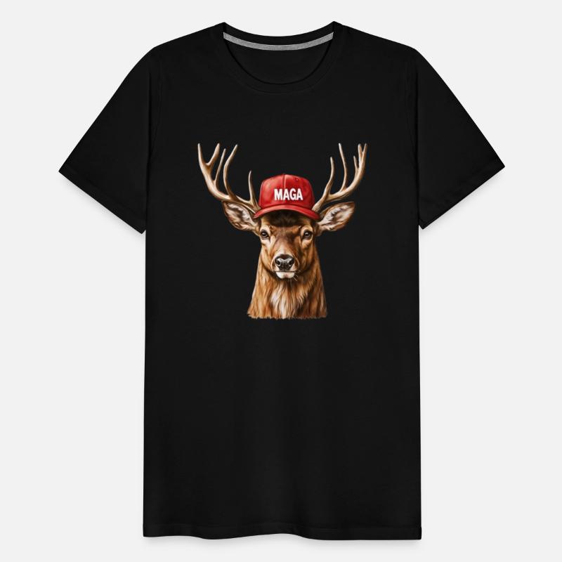Hunting Trump Camouflage USA Flag Deer