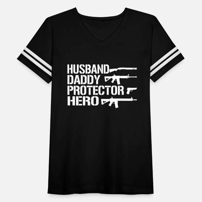 Husband Protector Hero Patriotic Second Amendment