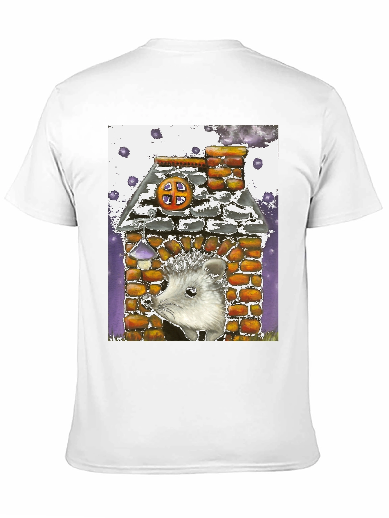 Hedgehog in Brick House T-Shirt