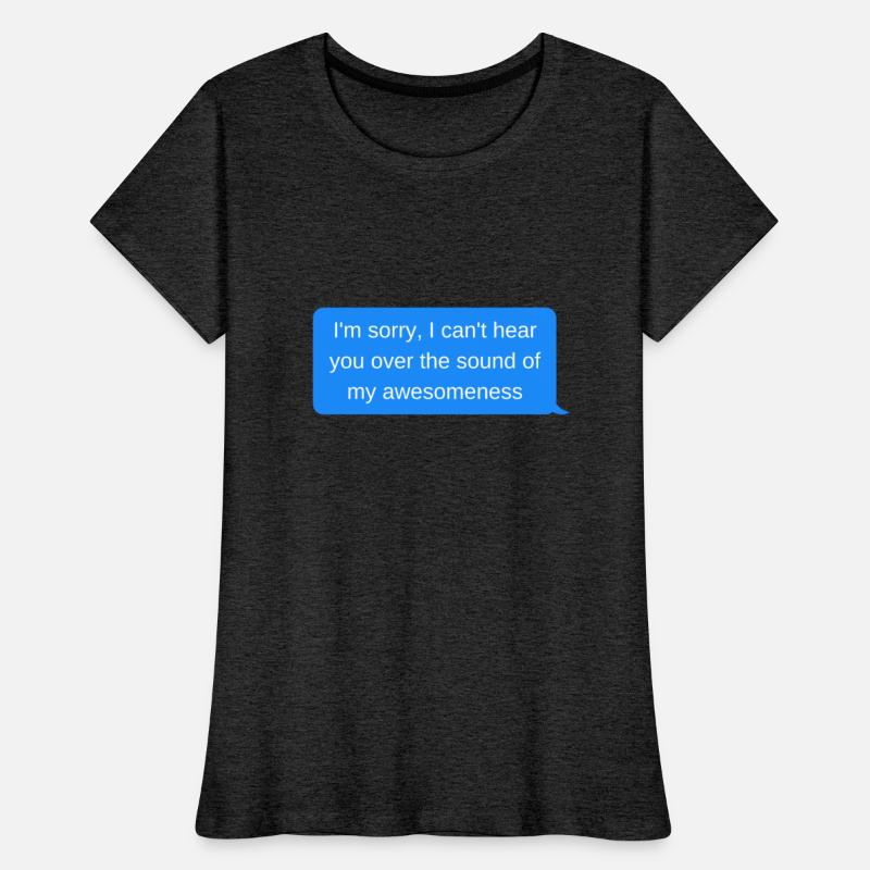 i can't hear you over my awesomeness, Blue chat bu