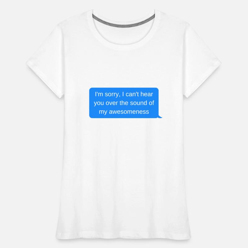 i can't hear you over my awesomeness, Blue chat bu