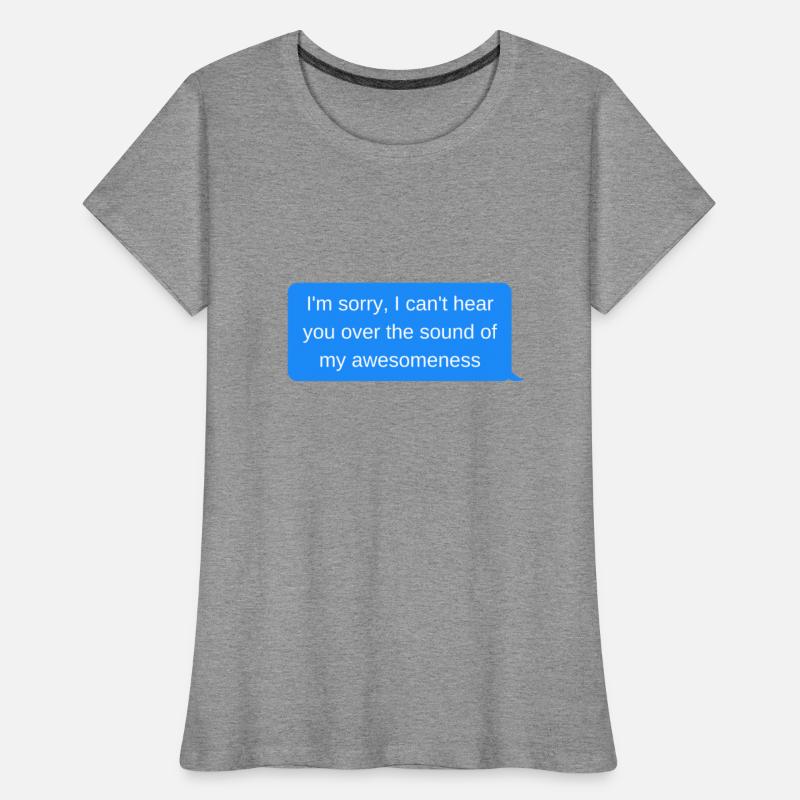 i can't hear you over my awesomeness, Blue chat bu