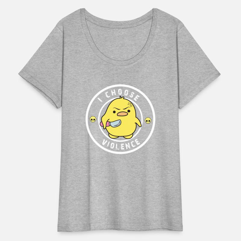 I Choose Violence Funny Duck -Gift For Duck Lovers