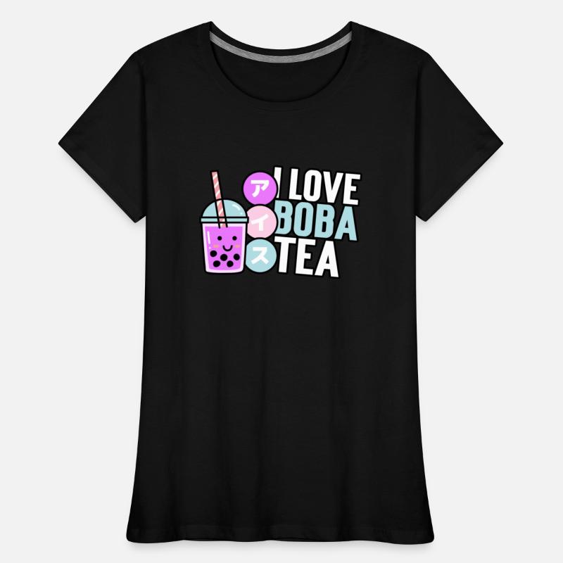 I Love Boba Tea Bubble Tea Drinkers Funny Cute Bob