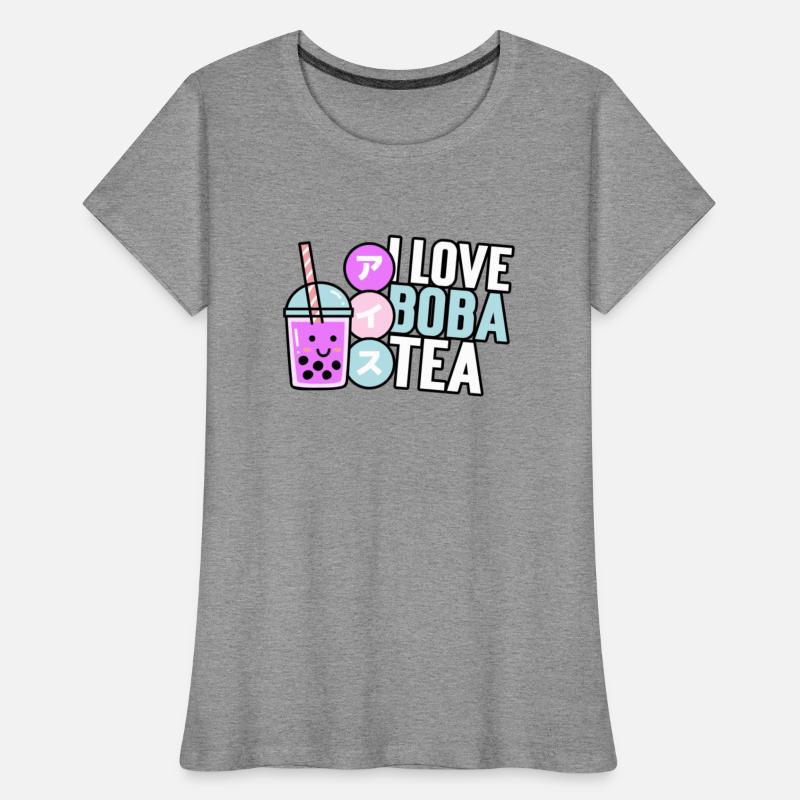 I Love Boba Tea Bubble Tea Drinkers Funny Cute Bob