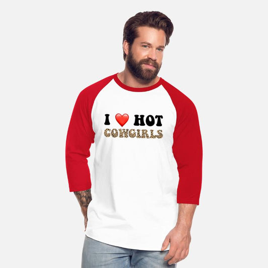 I Love Hot Cowgirl, Cheetah Print, Rodeo Design