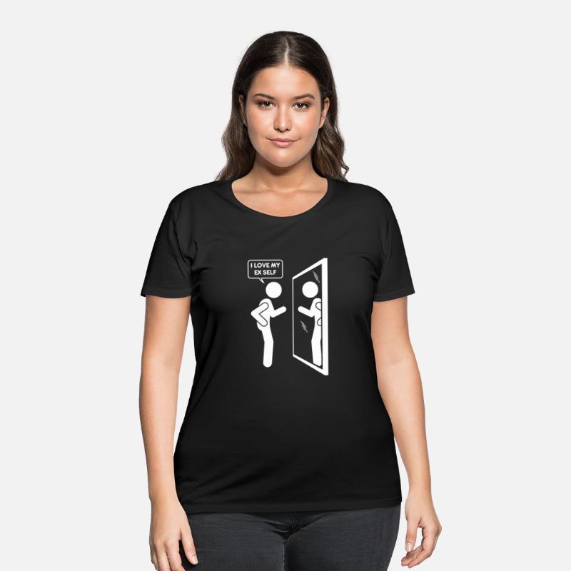 I Love My EX Self Love Myself Heart Funny Person