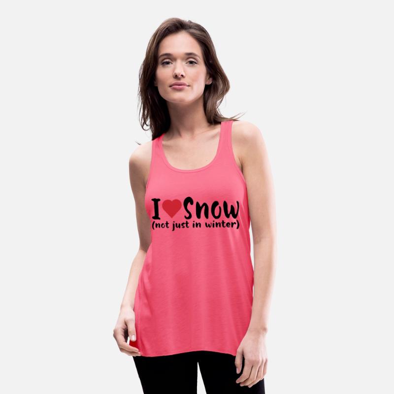 I Love Snow-Funny Design for Ravers & Techno Fans