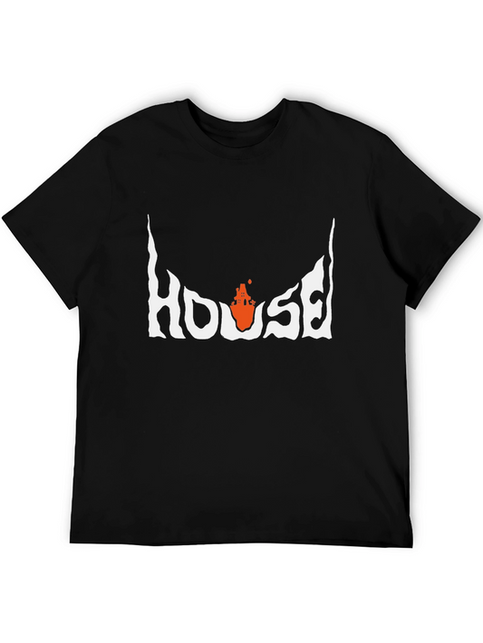 House Graphic Tee - Classic Horror Movie T-Shirt