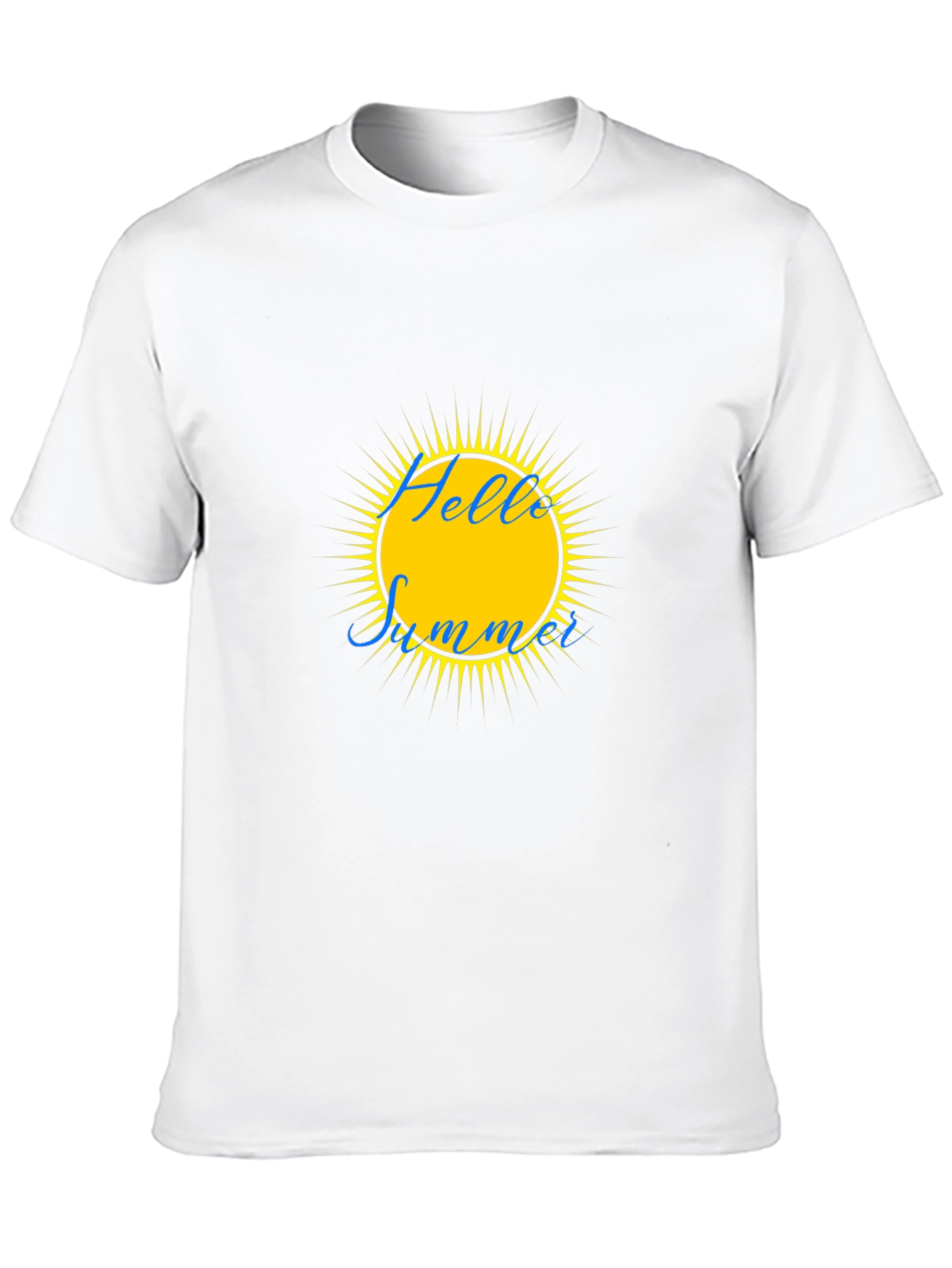 Hello Summer Graphic Tee - Stylish Summer Vibes