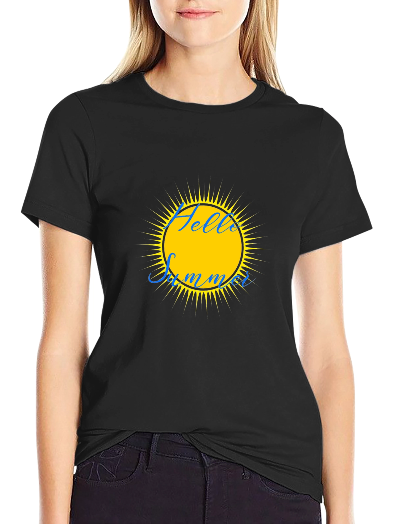 Hello Summer Graphic Tee - Stylish Summer Vibes