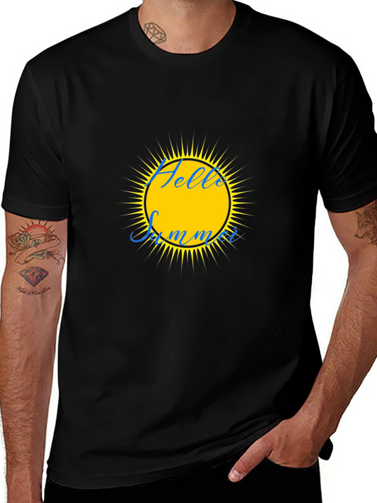 Hello Summer Graphic Tee - Stylish Summer Vibes