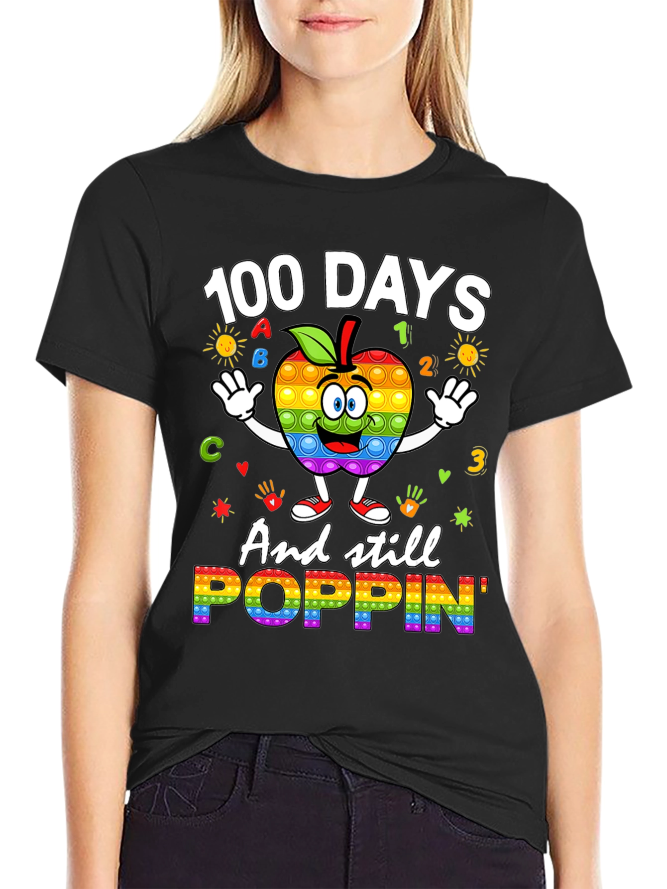 100 Days Poppin T-Shirt