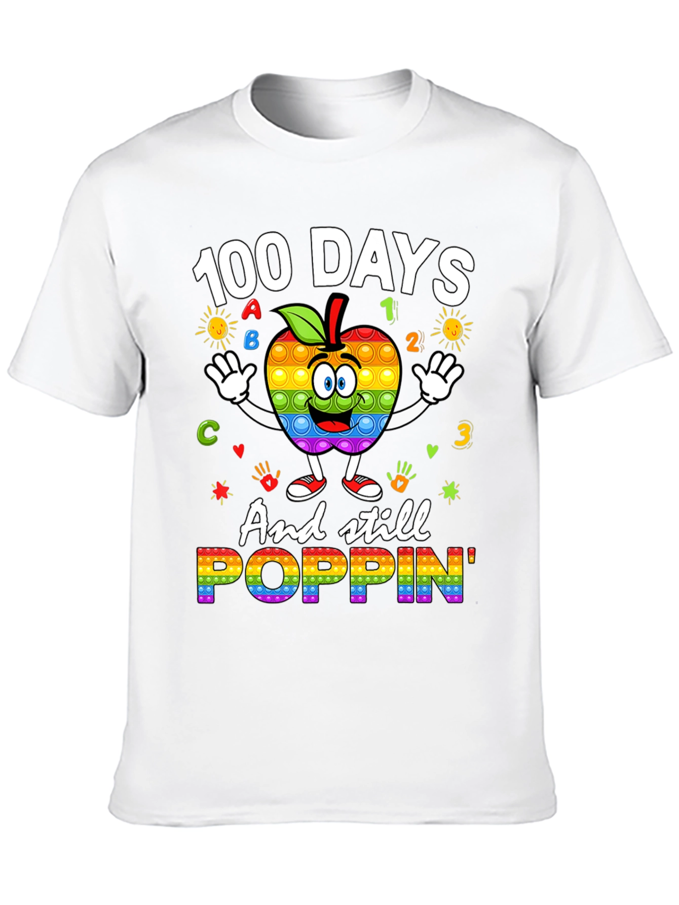 100 Days Poppin T-Shirt