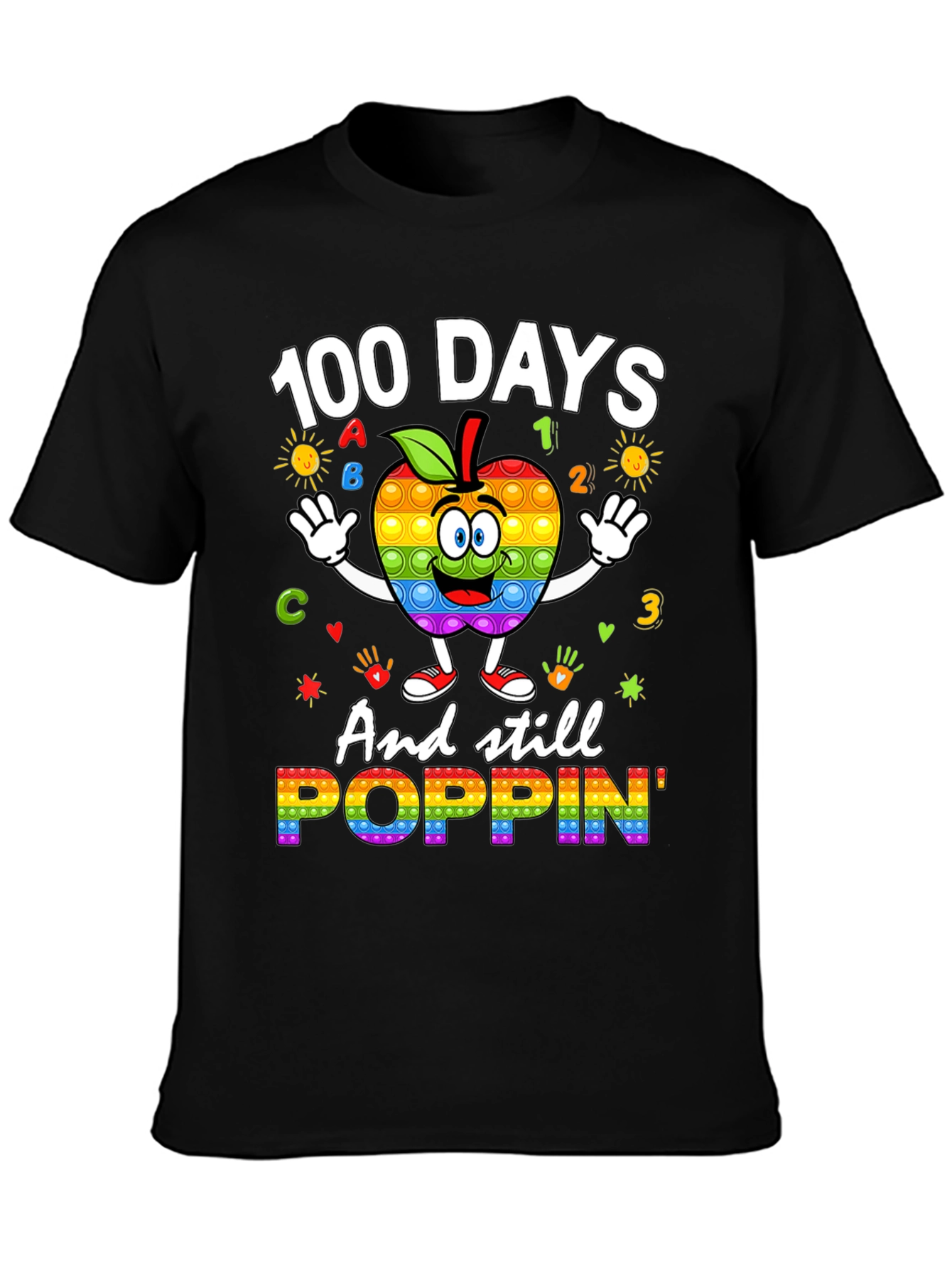 100 Days Poppin T-Shirt