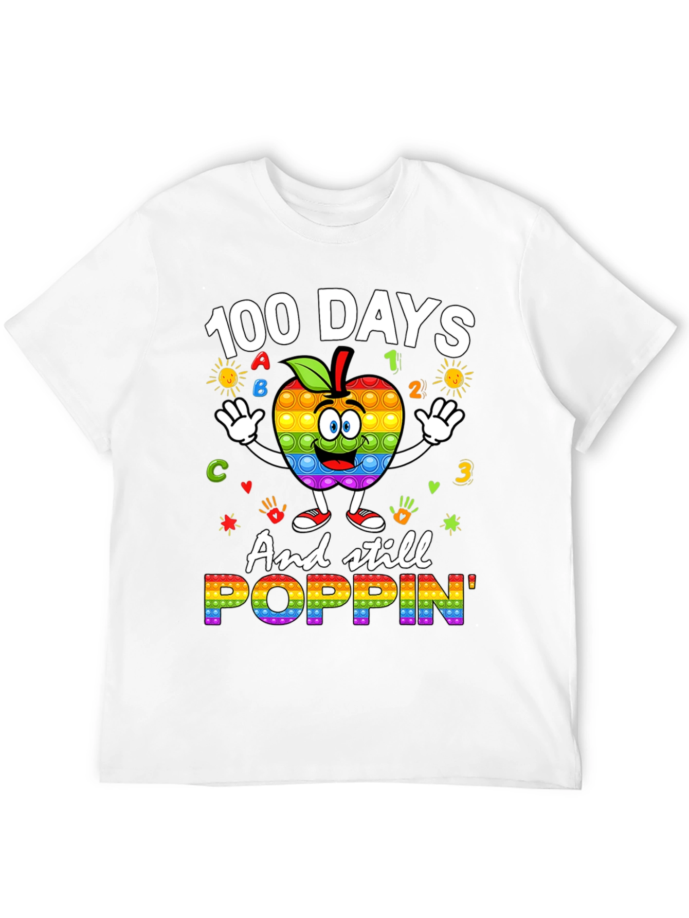 100 Days Poppin T-Shirt