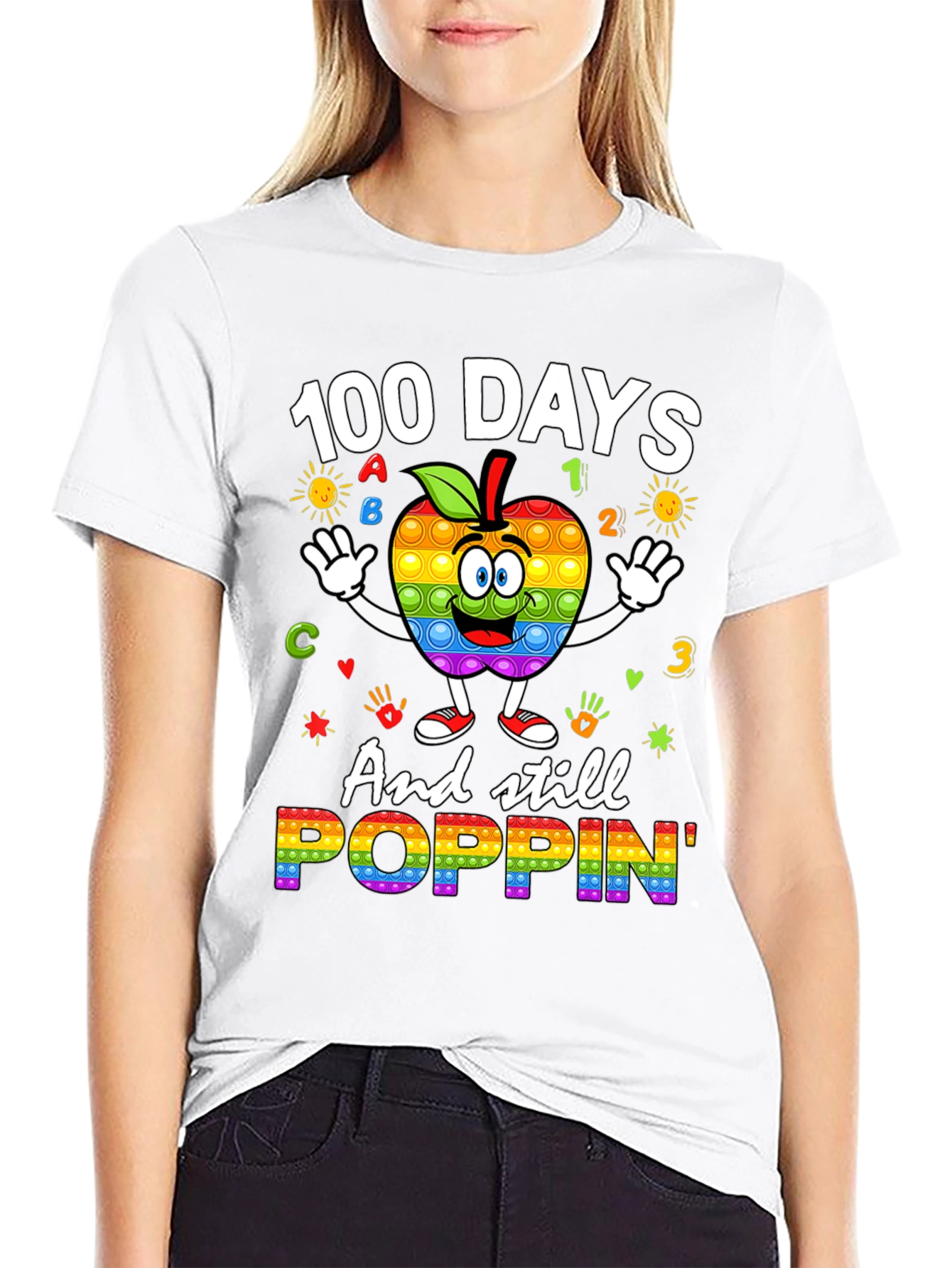 100 Days Poppin T-Shirt