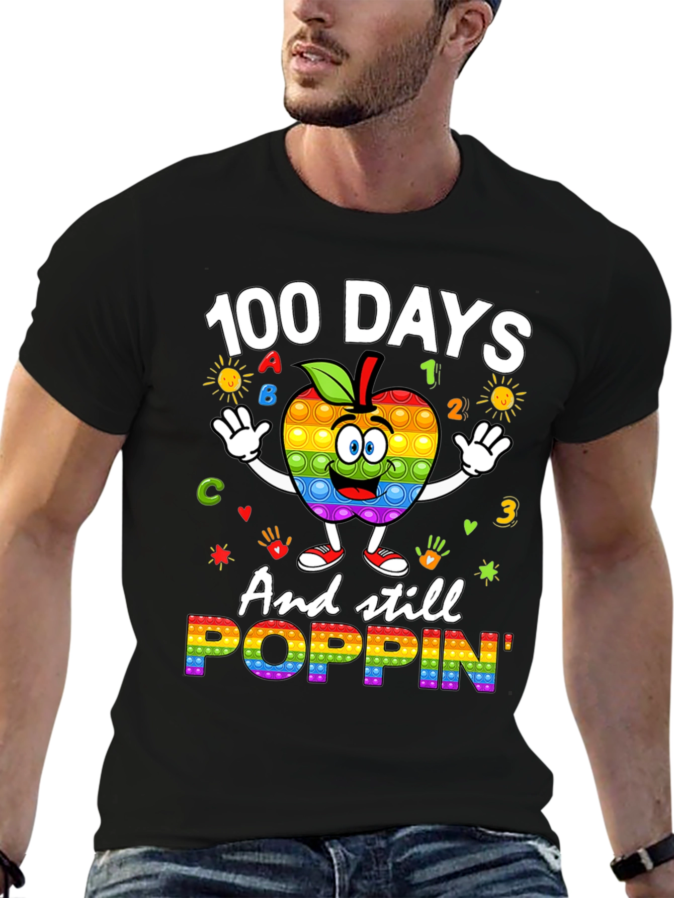 100 Days Poppin T-Shirt