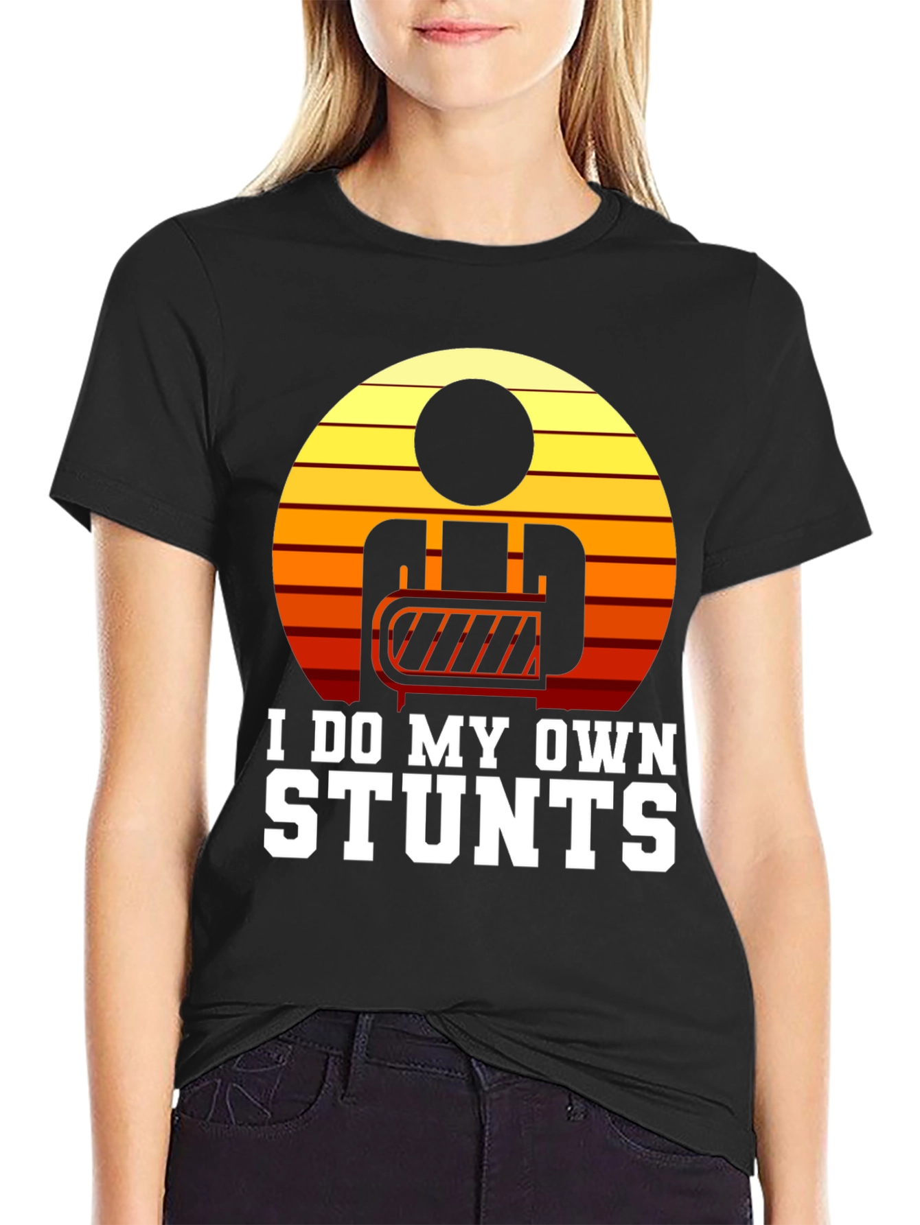 I Do My Own Stunts Graphic T-Shirt