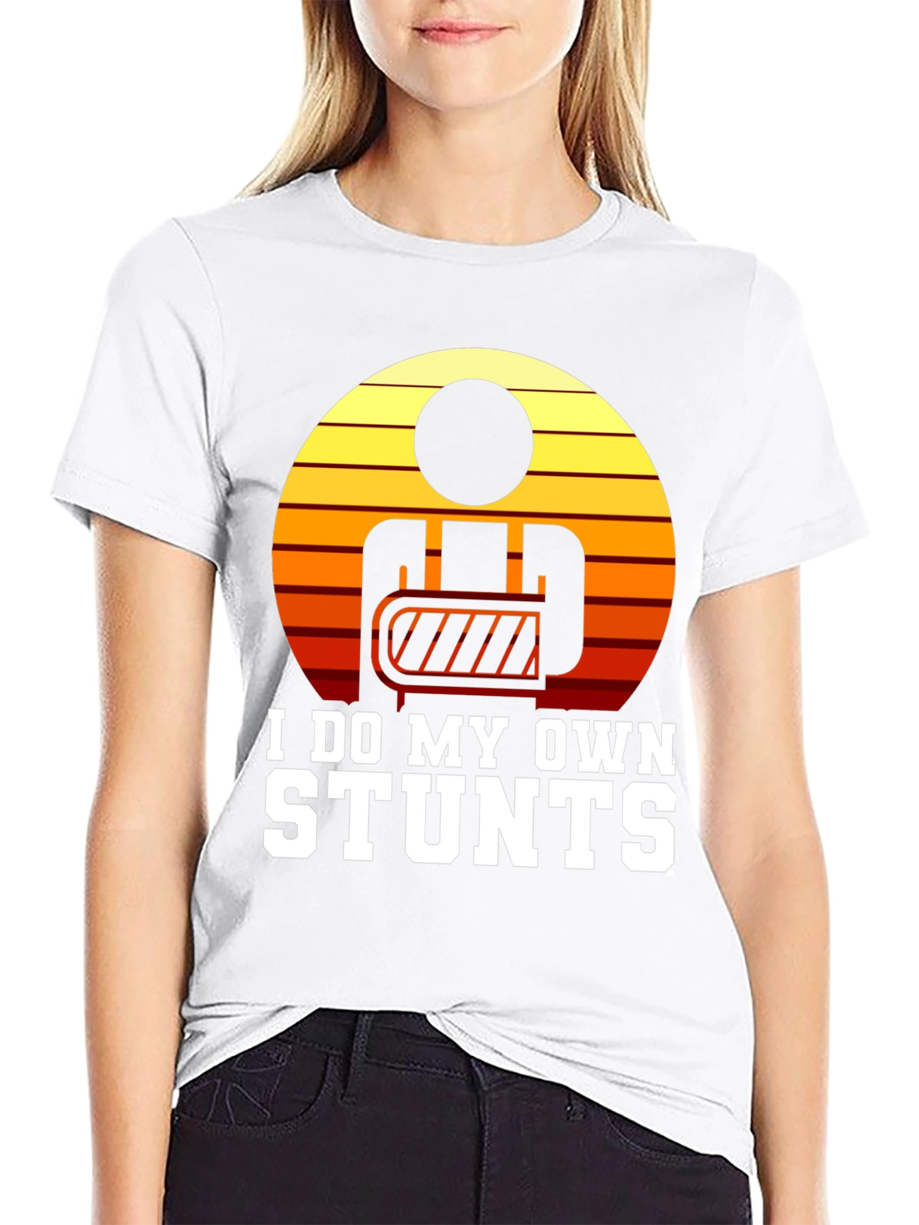I Do My Own Stunts Graphic T-Shirt