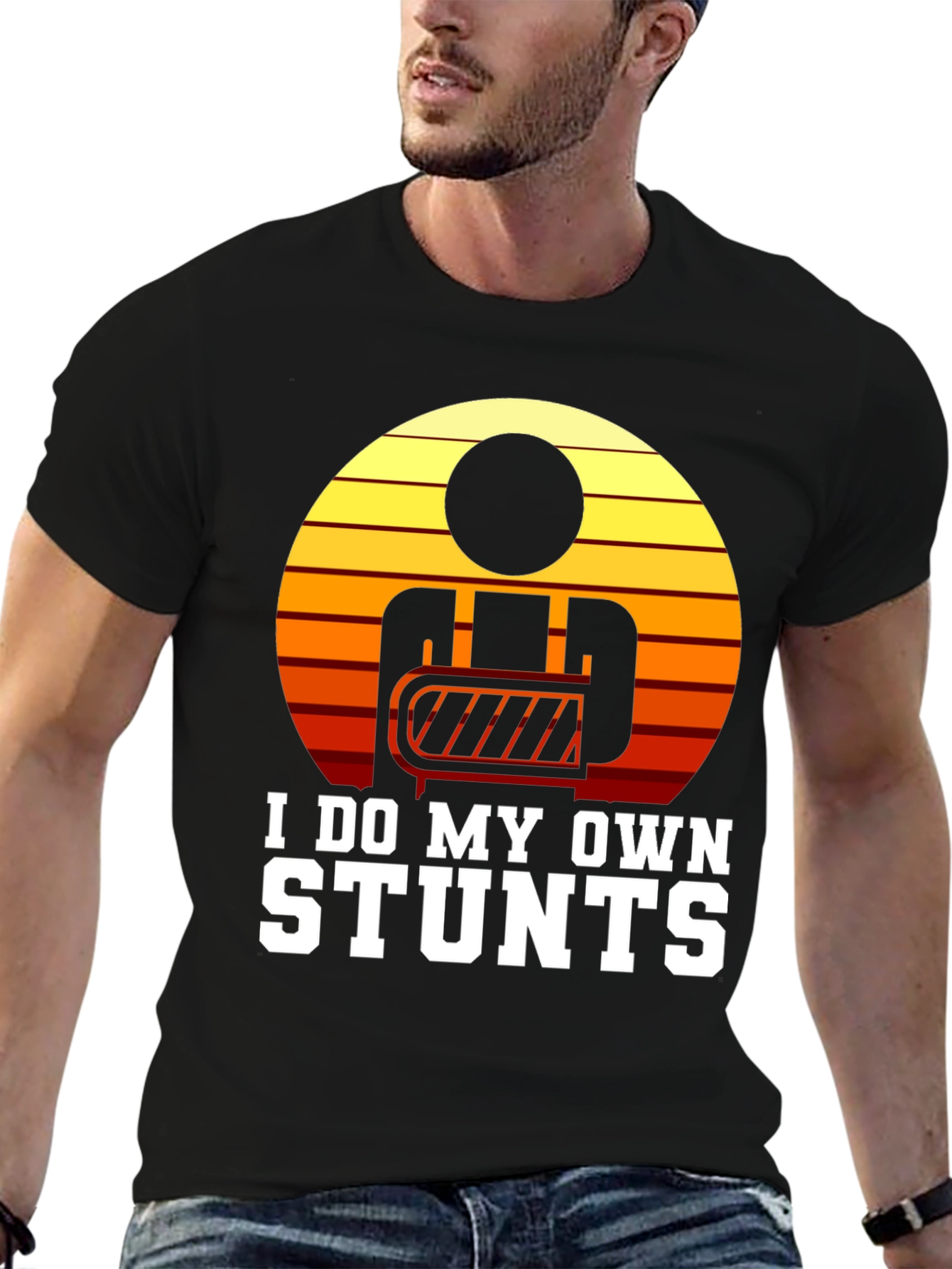 I Do My Own Stunts Graphic T-Shirt