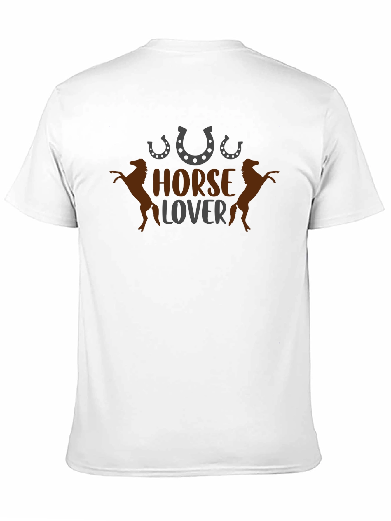 Horse Lover T-Shirt Black Equestrian