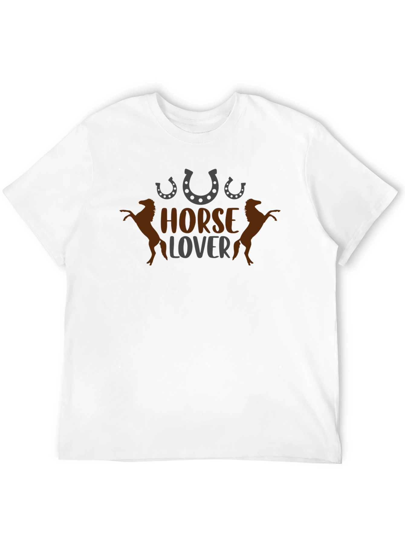Horse Lover T-Shirt Black Equestrian
