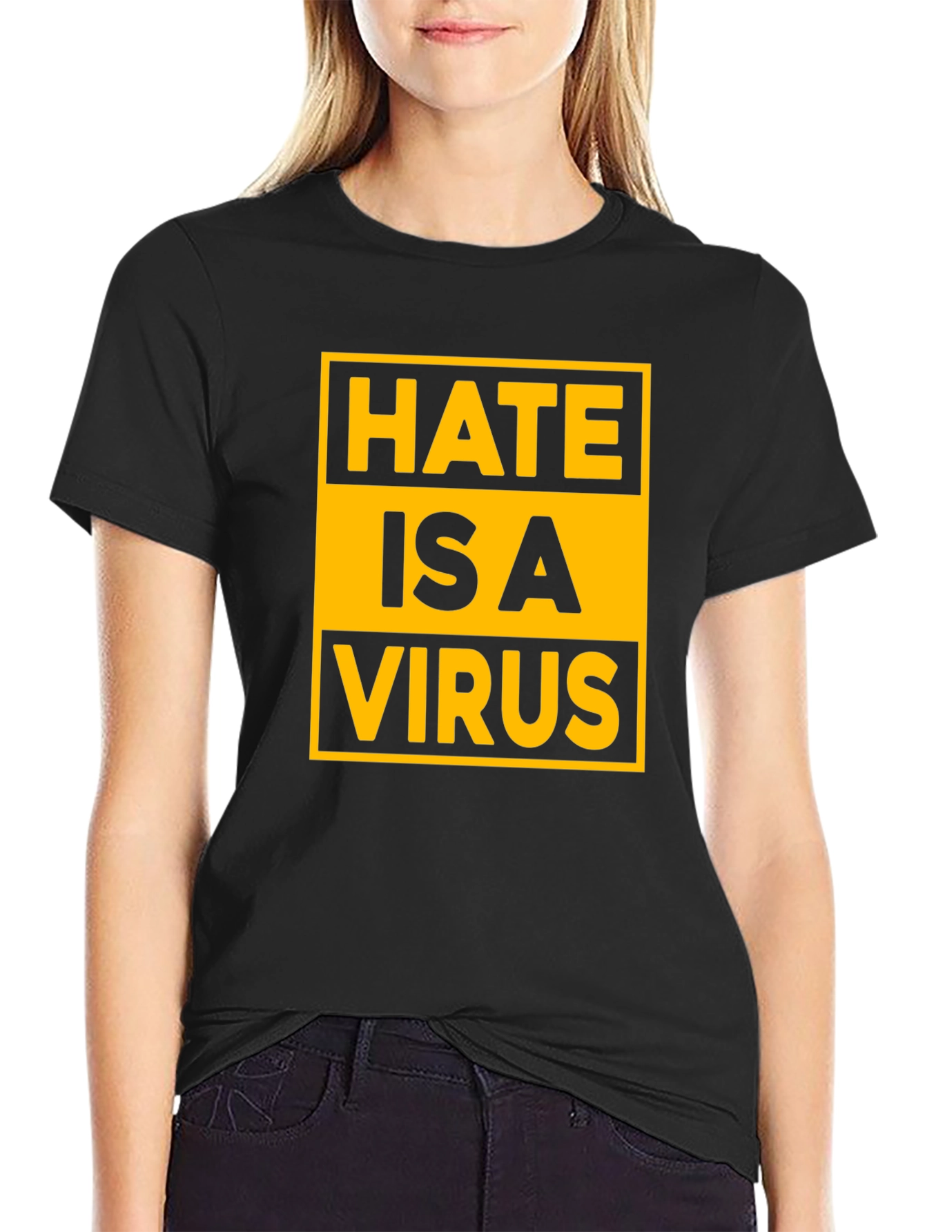 Hate Is A Virus Graphic Tee