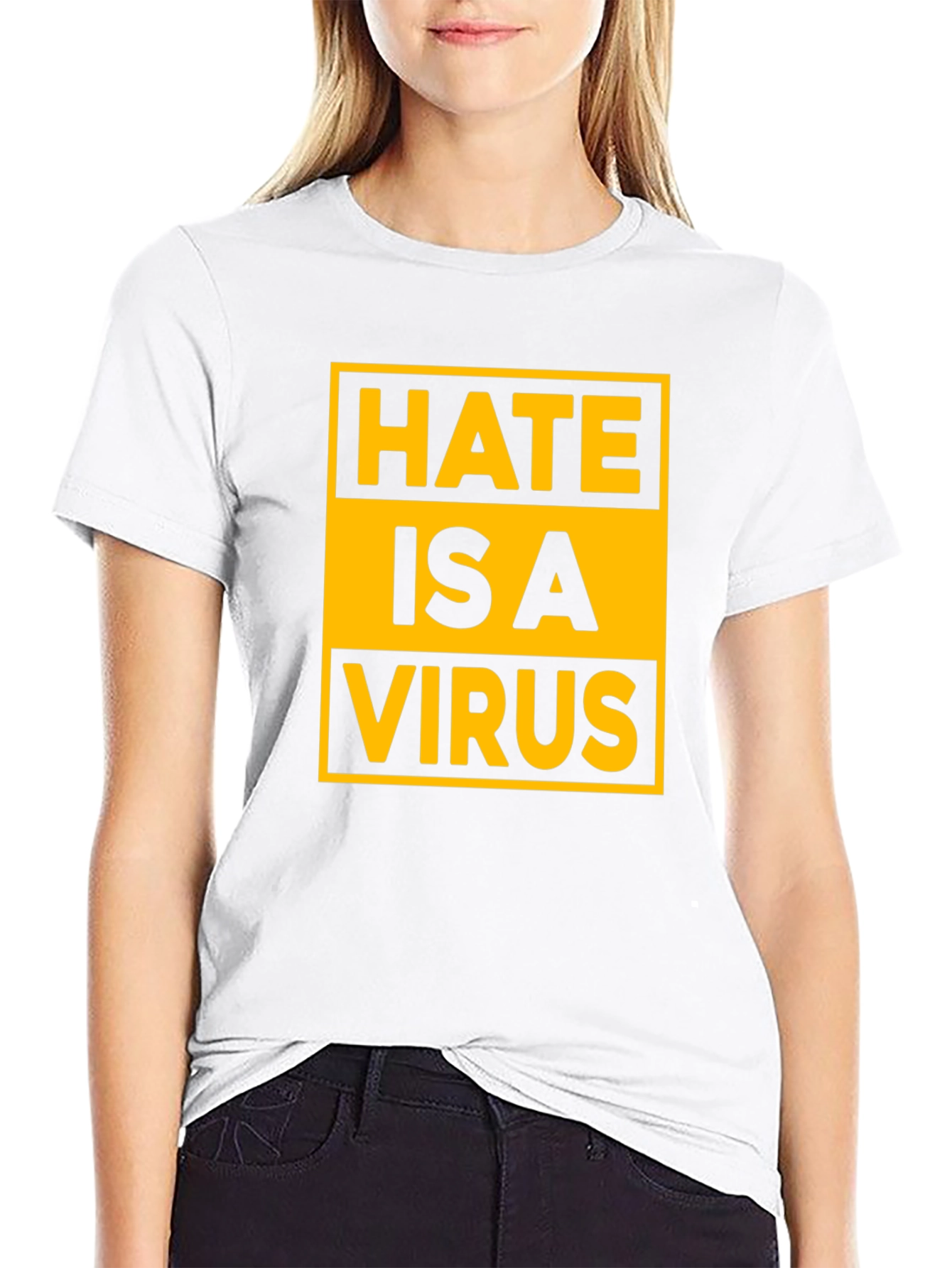 Hate Is A Virus Graphic Tee