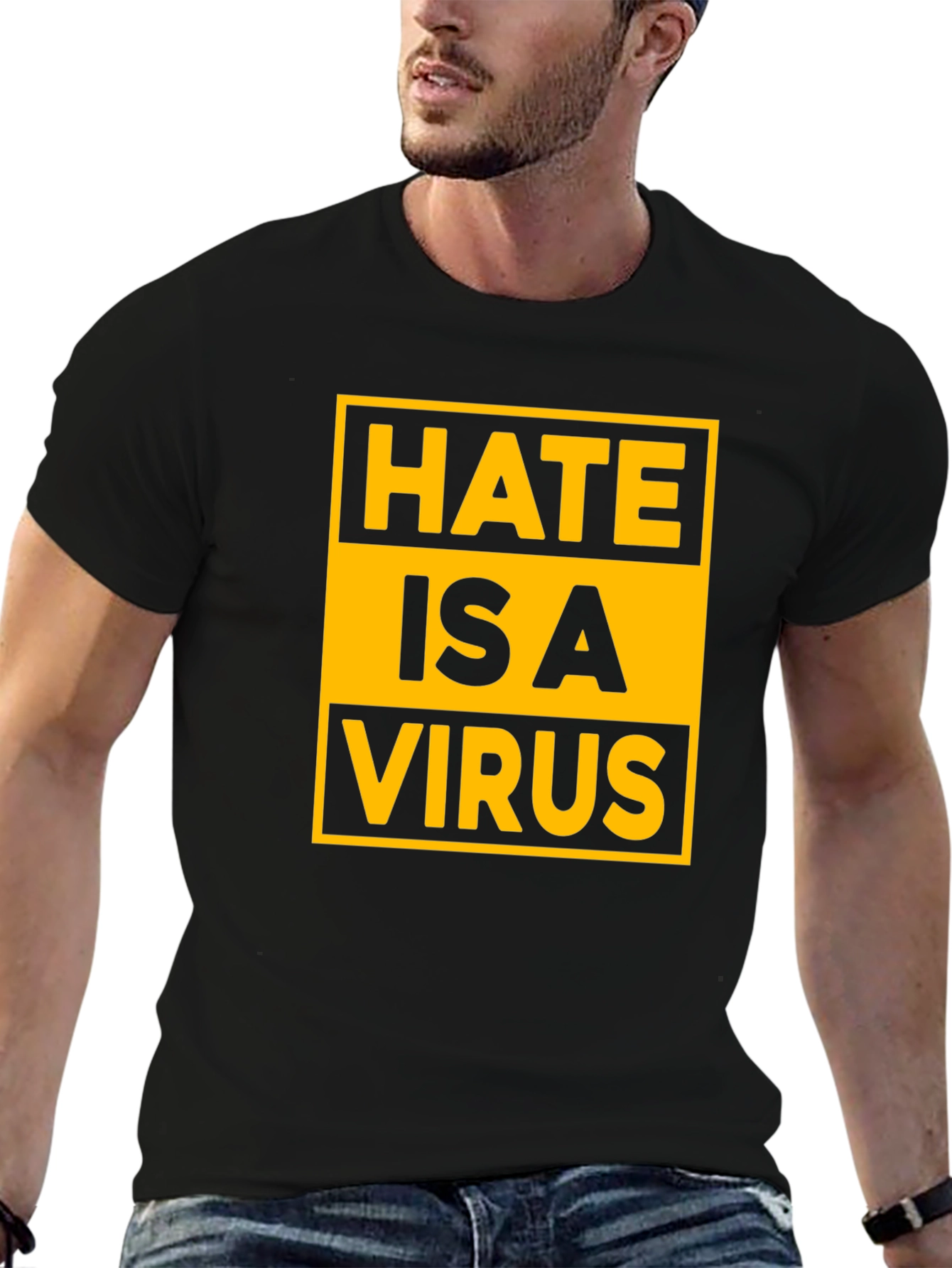 Hate Is A Virus Graphic Tee