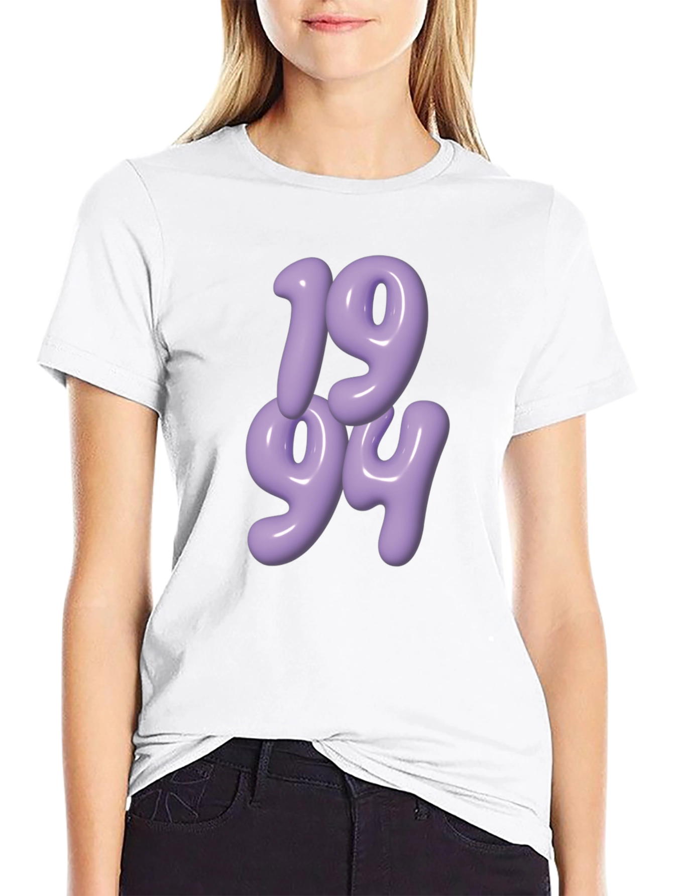 1994 Graphic Tee - Retro Style Black T-Shirt