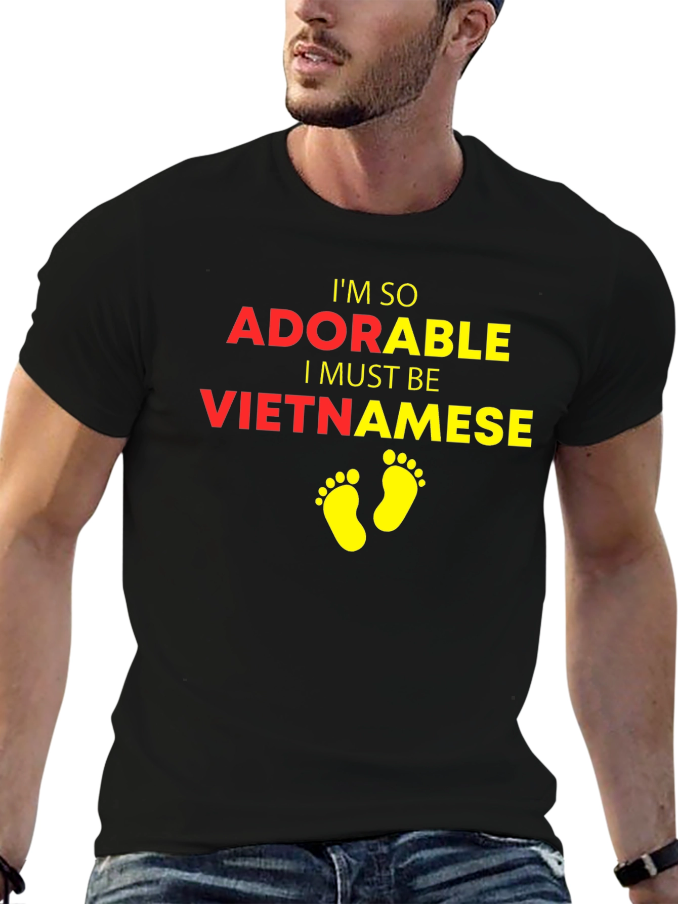 Adorable Vietnamese T-Shirt Funny Graphic Tee