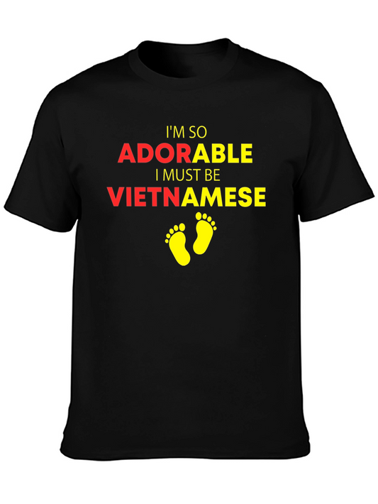 Adorable Vietnamese T-Shirt Funny Graphic Tee