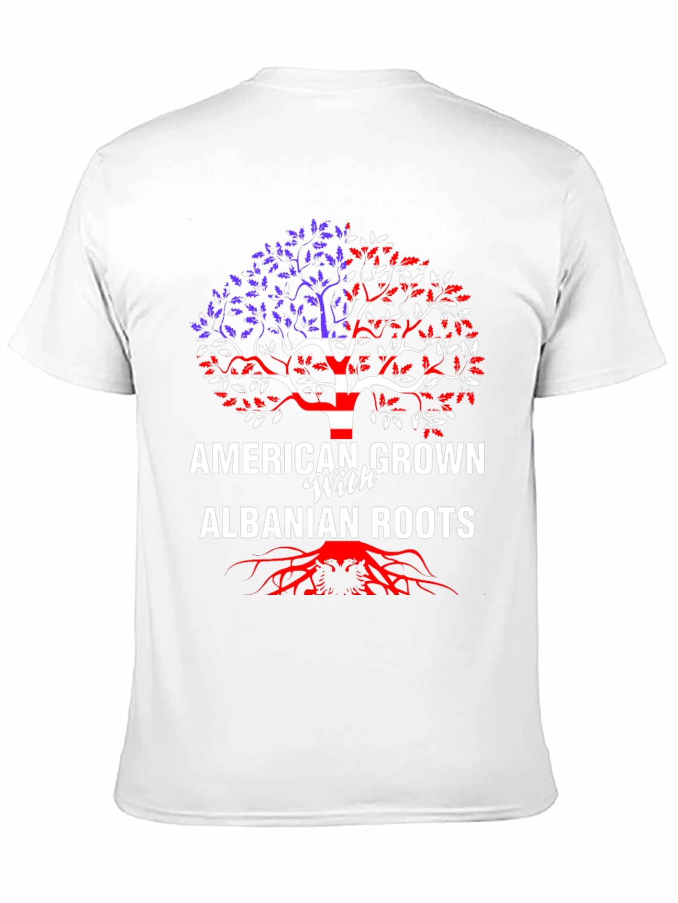 American Grown Albanian Roots T-Shirt