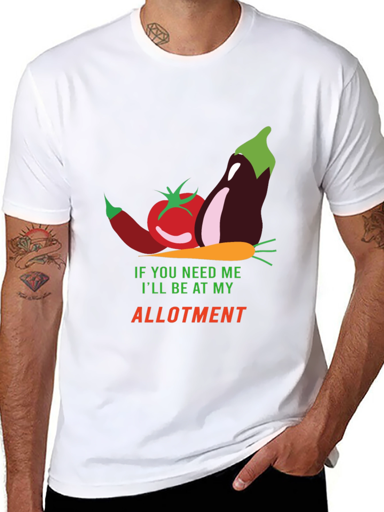 Allotment T-Shirt - Gardener Gift